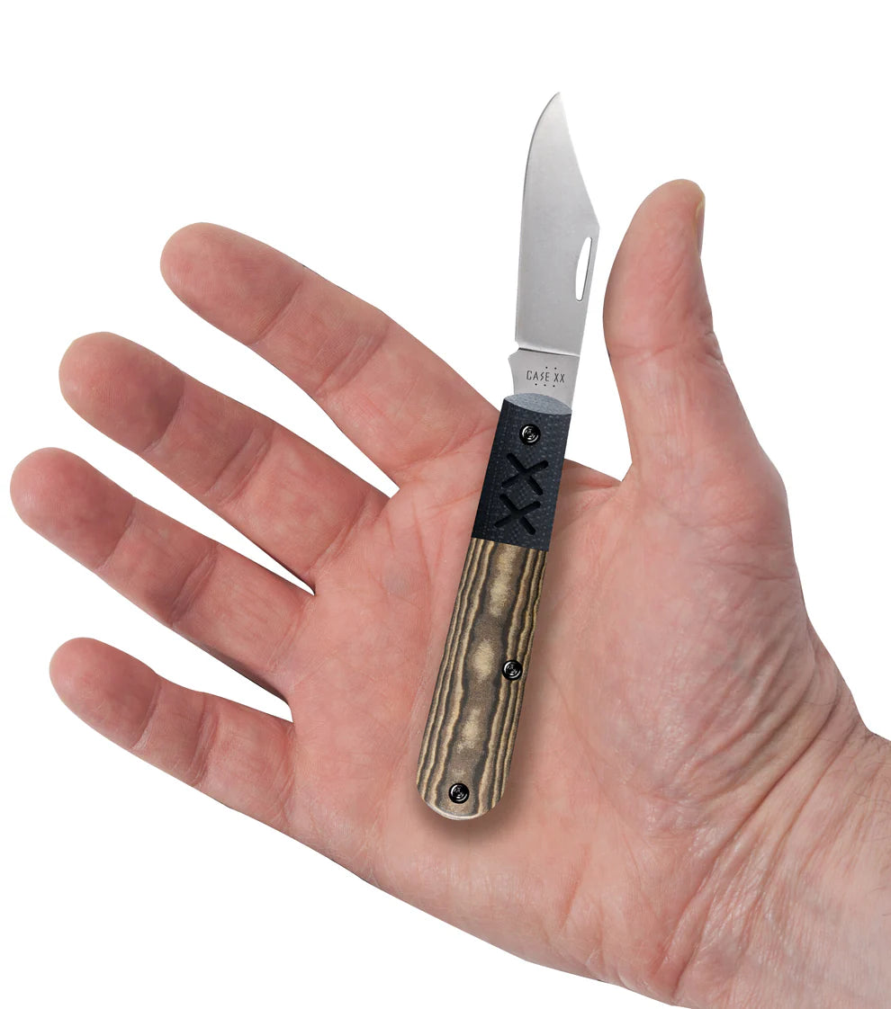 Case Crossroads™ Smooth Luna Richlite® w/Black G-10 XR Barlow
