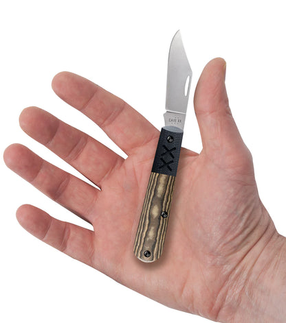 Case Crossroads™ Smooth Luna Richlite® w/Black G-10 XR Barlow