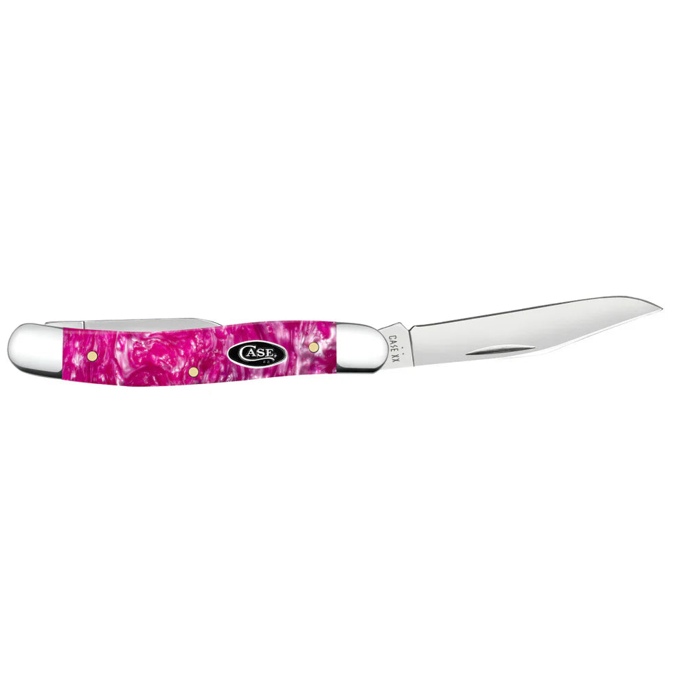 Case Smooth Pink Crackle Kirinite® Medium Pen