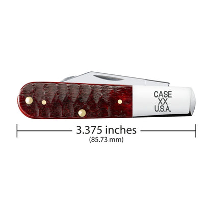 Case Gator Jigged Old Red Bone Barlow 51544 Pocket Knife