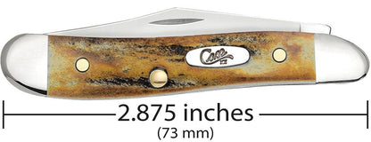 Case Genuine Stag Peanut