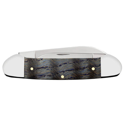 Case Smooth Blue Curly Oak Canoe