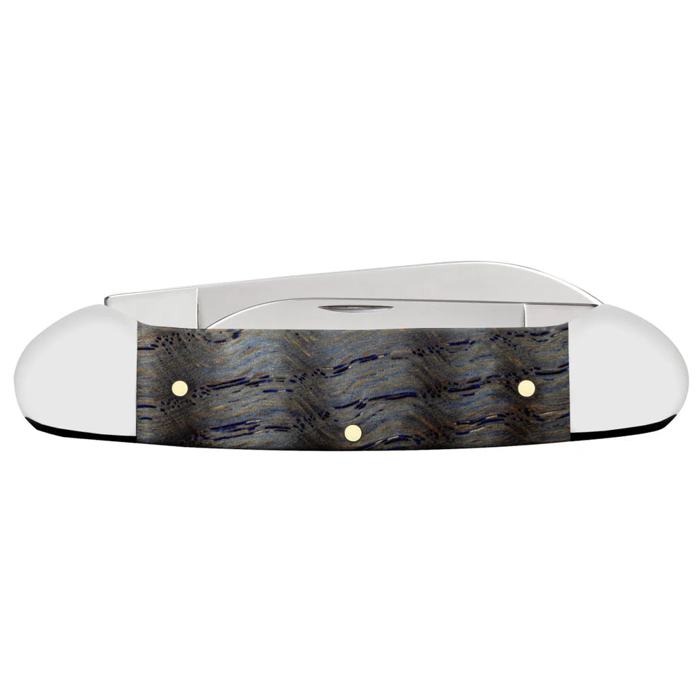 Case Smooth Blue Curly Oak Canoe