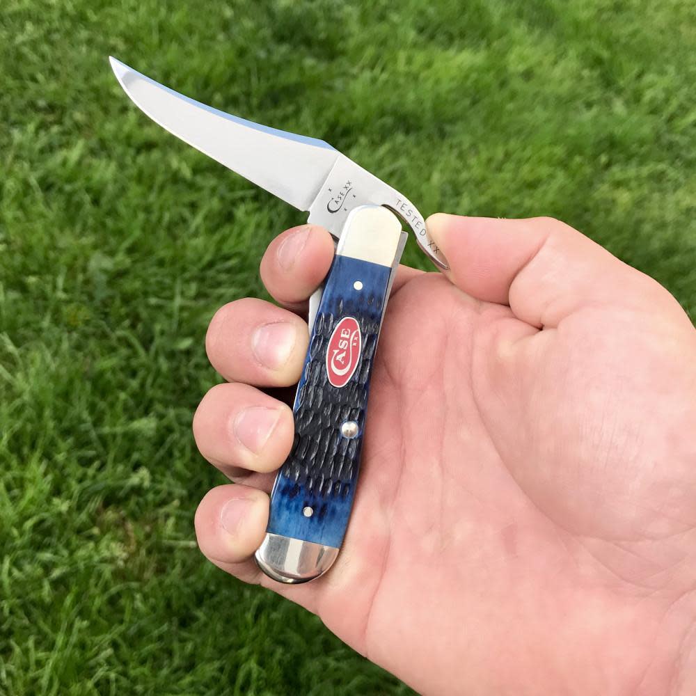 Case Rogers Jig Navy Blue Bone RussLock®