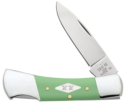 Cases Smooth Mint Green Synthetic Lockback