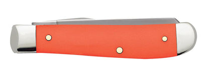 Case Knives Orange Synthetic Mini Trapper