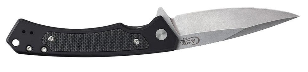 Case Black Anodized Aluminum G-10 Marilla® with S35VN Blade