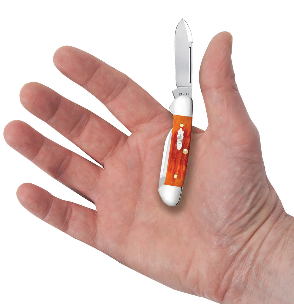 Case Crandall Jigged Tequila Sunrise Bone Baby Butterbean