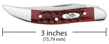 Case Pocket Worn® Corn Cob Jig Old Red Bone Small Texas Toothpick
