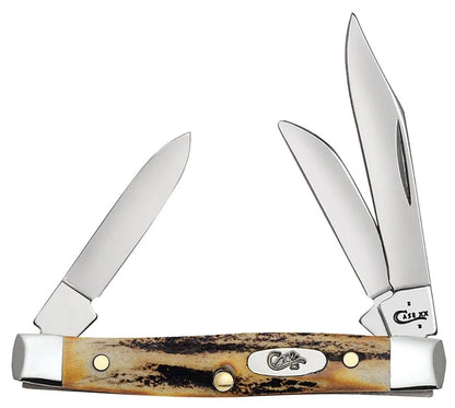 Case Genuine Stag Small Stockman Pocket Knife 00178