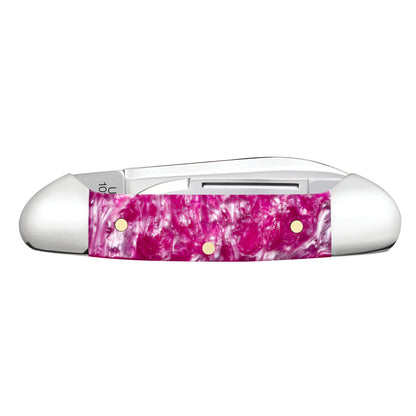 Case Smooth Pink Crackle Kirinite® Baby Butterbean