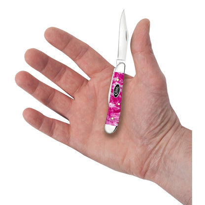 Case Smooth Pink Crackle Kirinite® Peanut