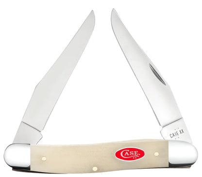Case Muskrat 1st Run Natural Bone 84022 Stainless 1/250 Pocket Knife