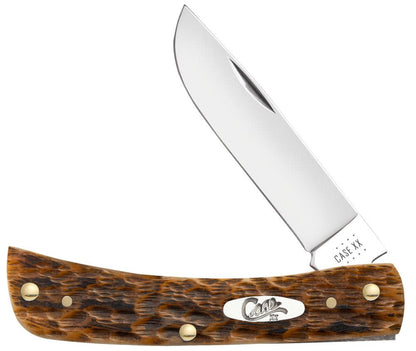 Case Peach Seed Jig Amber Bone CS Sod Buster® Jr