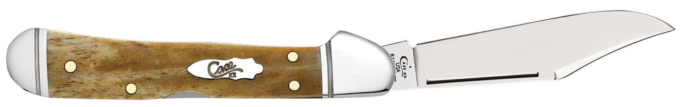 Case Smooth Antique Bone Mini CopperLock® Pocket Knife