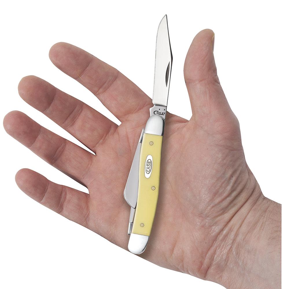 Case Yellow Synthetic CS Medium Stockman Knife