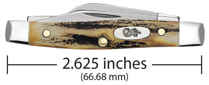 Case Genuine Stag Small Stockman Pocket Knife 00178