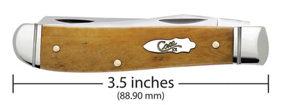 Case Knives Smooth Antique Bone Mini Trapper