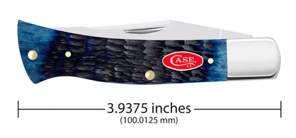Case Rogers Jigged Navy Blue Bone Case Axe Handle