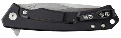 Case Black Anodized Aluminum G-10 Marilla® with S35VN Blade