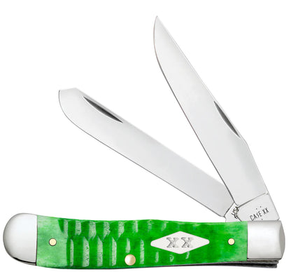 Case Gator Jigged Bright Green Bone Trapper