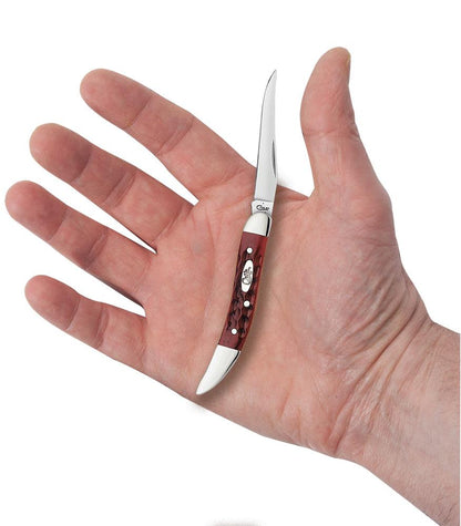 Case Pocket Worn® Corn Cob Jig Old Red Bone Small Texas Toothpick