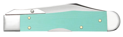 Case Smooth Seafoam Green G-10 Cheetah® Cub