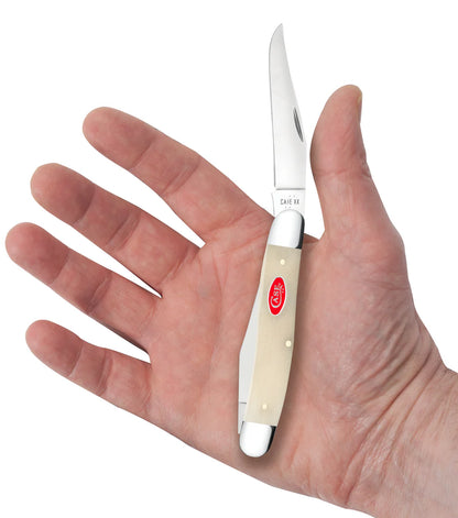 Case Muskrat 1st Run Natural Bone 84022 Stainless 1/250 Pocket Knife