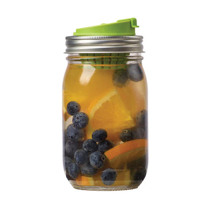 Jarware Fruit Infuser, Regular Mouth Mason Jars, BPA-Free