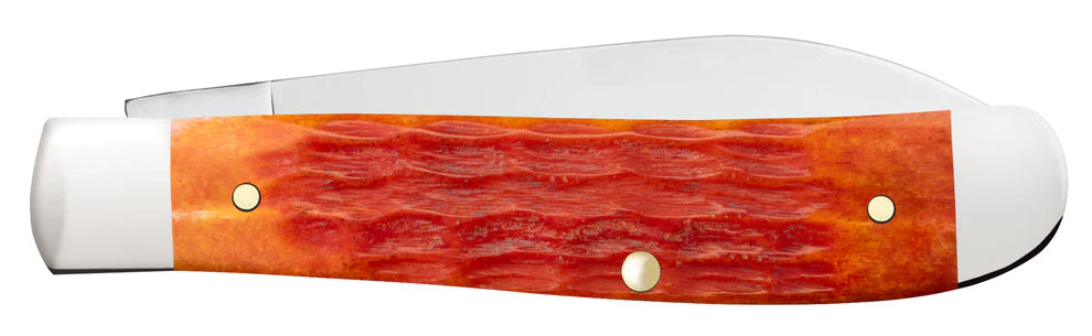 Case Crandall Jigged Tequila Sunrise Bone Mini Trapper