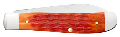 Case Crandall Jigged Tequila Sunrise Bone Mini Trapper