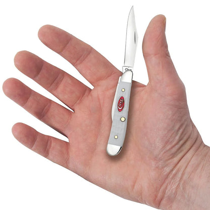 Case SparXX™ Standard Jig White Synthetic Peanut 60188 Pocket Knife