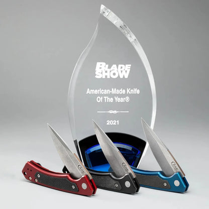 Case Blue Anodized Aluminum G-10 Marilla®