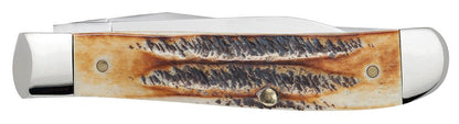 Case Knives 6.5 BoneStag® Mini Trapper