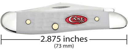 Case SparXX™ Standard Jig White Synthetic Peanut 60188 Pocket Knife