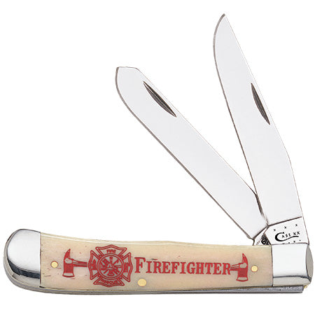 Case FIREFIGHTER NATURAL SMOOTH BONE TRAPPER