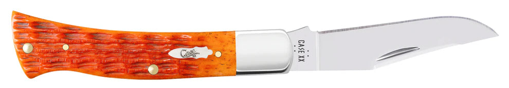 Case Crandall Jigged Tequila Sunrise Bone Case Axe Handle