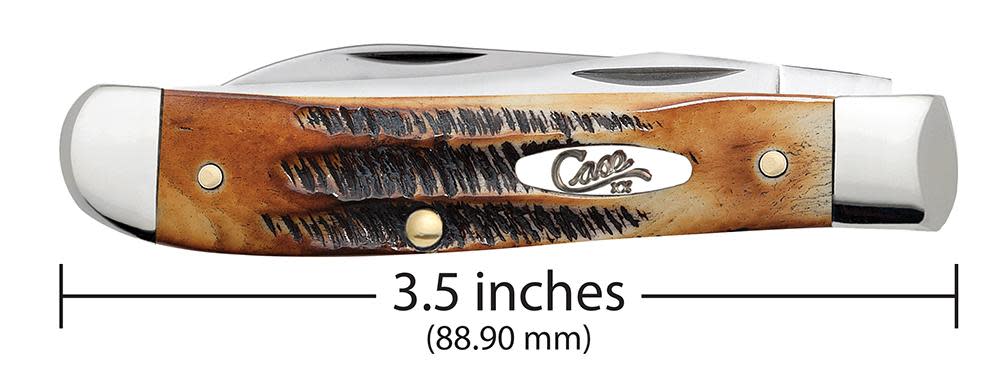 Case Knives 6.5 BoneStag® Mini Trapper
