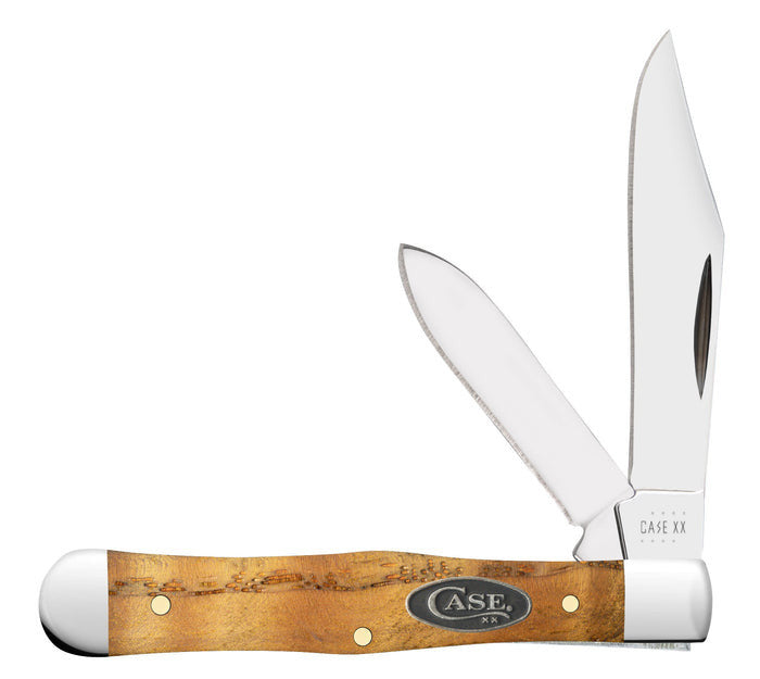 Case Small Swell Center Jack 47129- Yellow Curly Oak