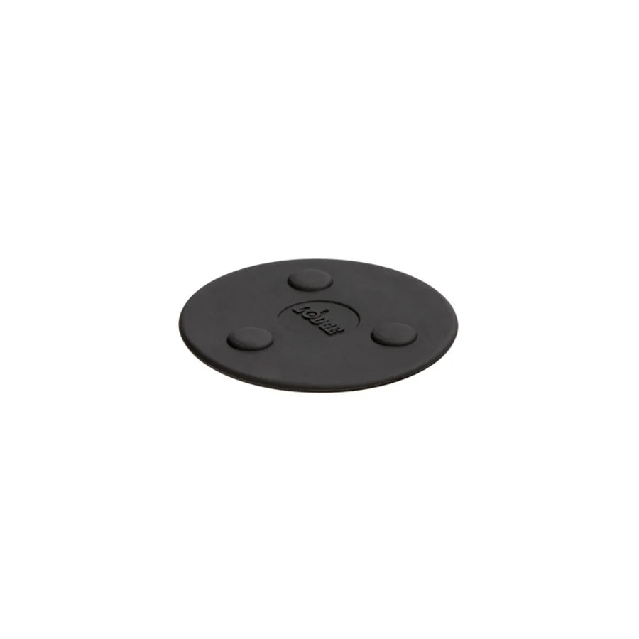 Lodge Cast Iron 5 Inch Black Silicone Magnetic Trivet