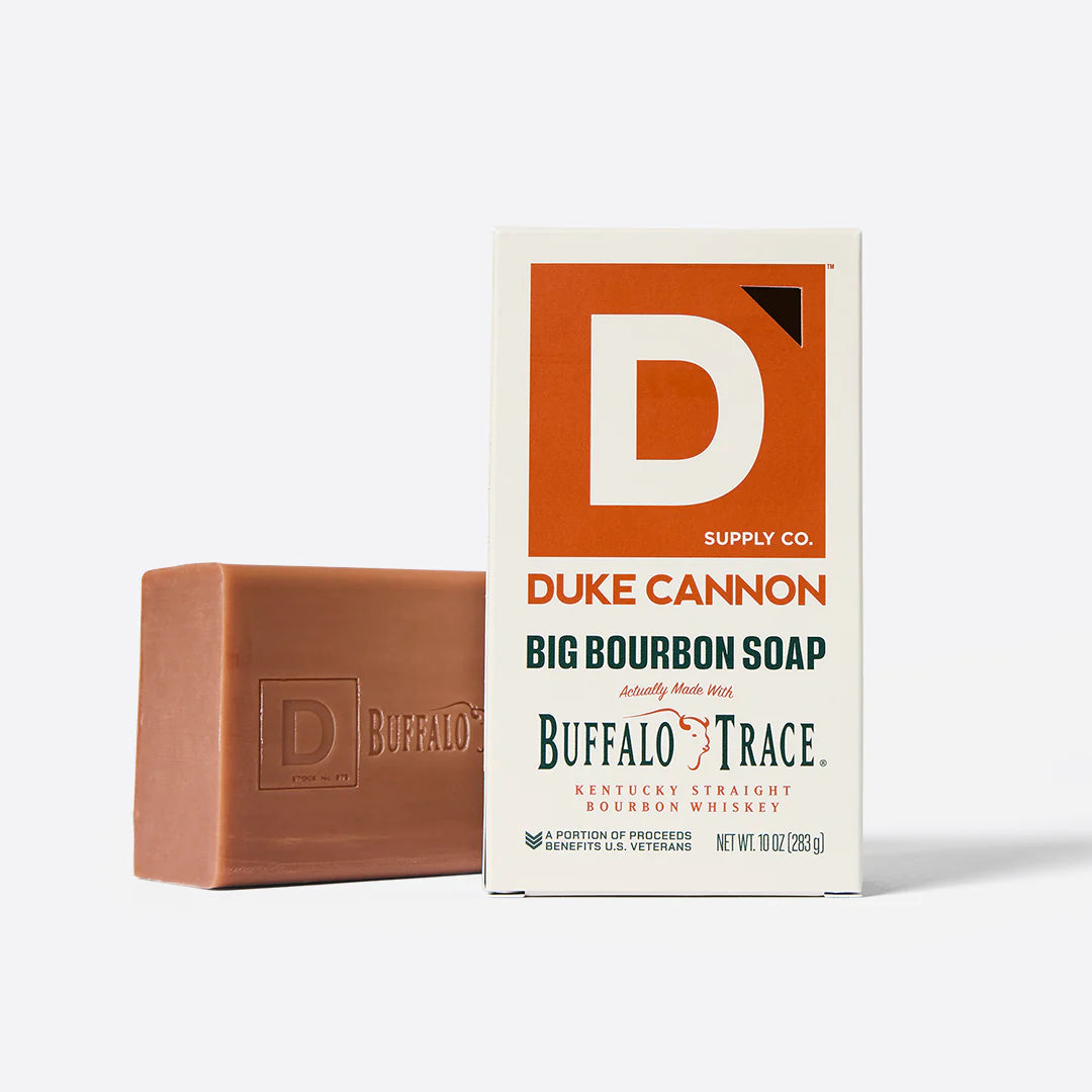 Duke Cannon Supply Co Big Ass Brick of Soap - Big Bourbon Soap - Buffalo Trace