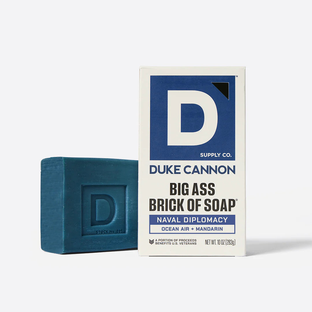 Duke Cannon Supply Co. Big Ass Brick of Soap - Naval Diplomacy