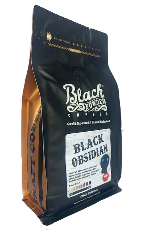 Black Powder Coffee Black Obsidian Blend - 12oz