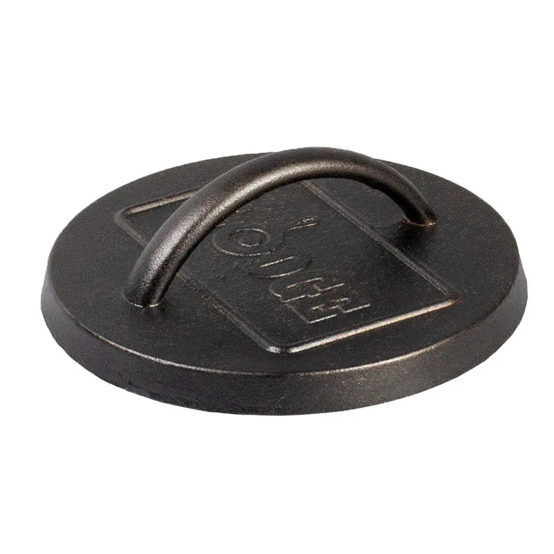 Lodge Cast Iron 6.25" Seasoned Cast Iron Burger Press