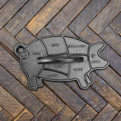 Lodge Cast Iron Seasoned Pig Press