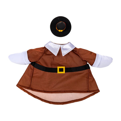 Evergreen Giddy the Goose Outfit, Harvest Pilgrim Couple, Porch Goose