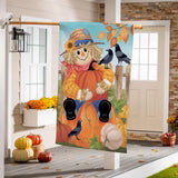 Evergreen Friends and Scarecrow House Flag