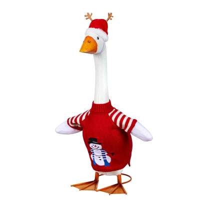 Evergreen Giddy the Goose Outfit, Snowman Red Sweater