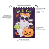 Evergreen Boo-Gee Ghost Applique Flag