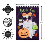 Evergreen Boo-Gee Ghost Applique Flag